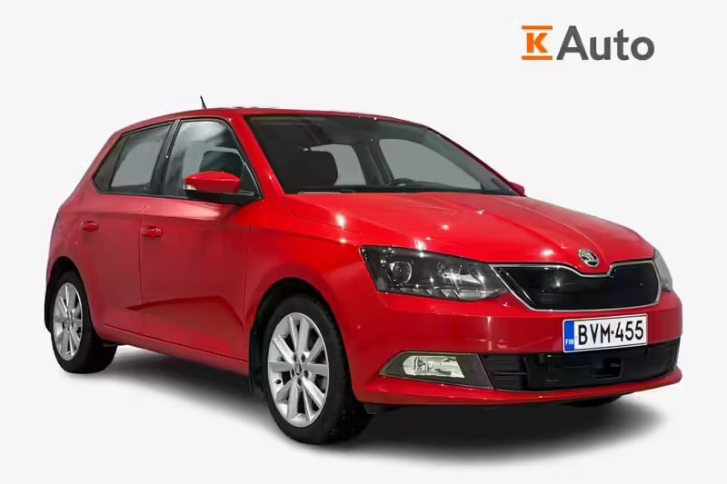 Punainen Käytetty 2018 Skoda Fabia Style Viistoperä | 13 900 € (Hyvä tarjous) - Kuva 1/4
