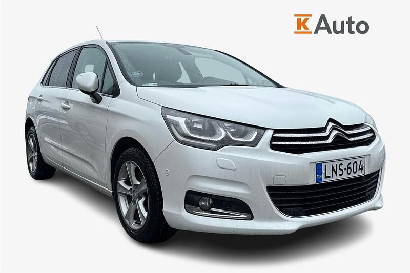 Käytetty Citroën C4 Intensive 131 HP (96 kW) 2017 Valkoinen Viistoperä