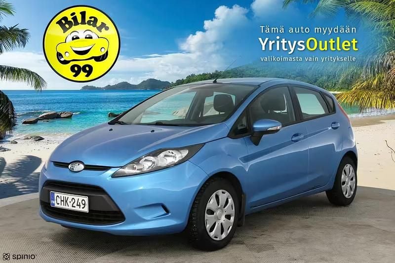 Harmaa Käytetty 2009 Ford Fiesta Titanium Viistoperä | 2 200 € (Hyvä tarjous) - Kuva 1/4