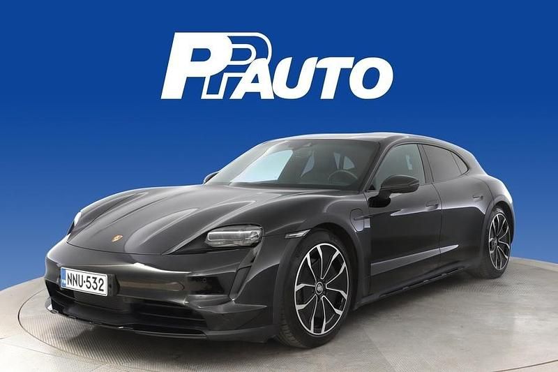 Musta Käytetty 2022 Porsche Taycan Cross Turismo Sedan | 71 490 € (Supertarjous) - Kuva 1/4