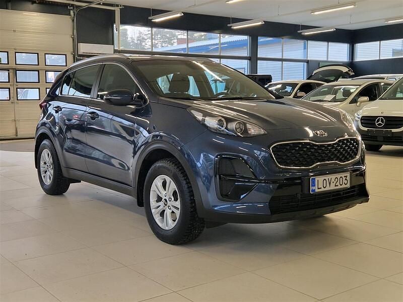 Käytetty Kia Sportage Active 132 HP (97 kW) 2019 Sininen Katumaasturi