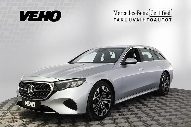 Hopea Käytetty 2024 Mercedes E300 Avantgarde Farmari | 52 400 € (Supertarjous) - Kuva 1/4
