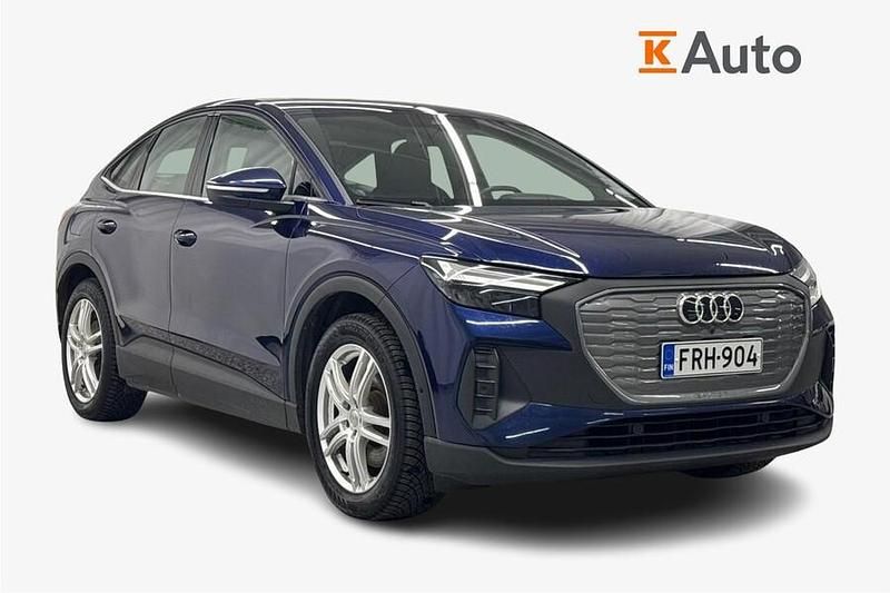 Sininen Käytetty 2023 Audi Q4 Sportback e-tron Katumaasturi | 33 400 € (Perustarjous) - Kuva 1/3