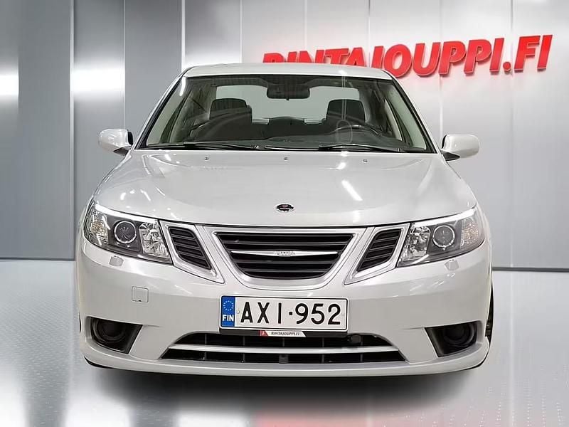 Käytetty Saab 9-3 Linear 150 HP (110 kW) 2008 Hopea Sedan