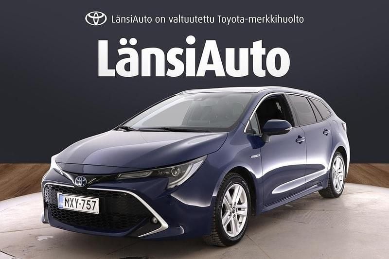 Käytetty Toyota Corolla Style 122 HP (89 kW) 2020 Sininen Farmari