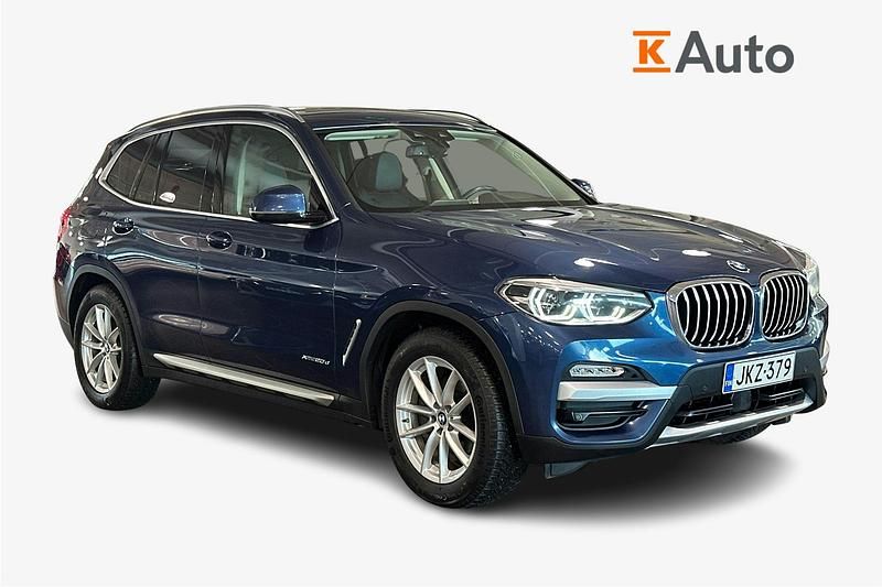 Käytetty BMW X3 xLine 190 HP (139 kW) 2018 Sininen Katumaasturi