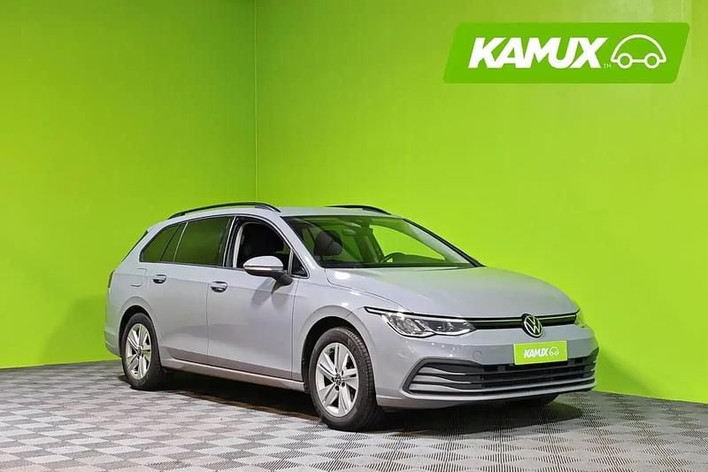Hopea / harmaa Käytetty 2021 VW Golf VIII Life Farmari | 17 490 € (Perustarjous) - Kuva 1/4