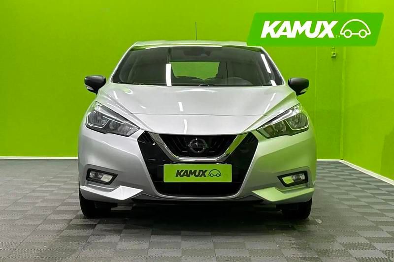 Käytetty Nissan Micra Visia 71 HP (52 kW) 2018 Hopea / harmaa Viistoperä