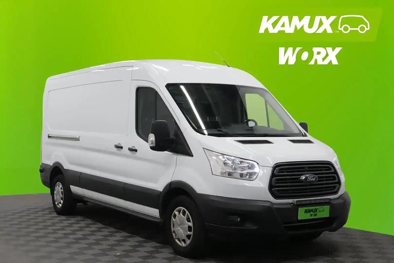 Valkoinen Käytetty 2018 Ford Transit Trend Van | 19 490 € (Supertarjous) - Kuva 1/4