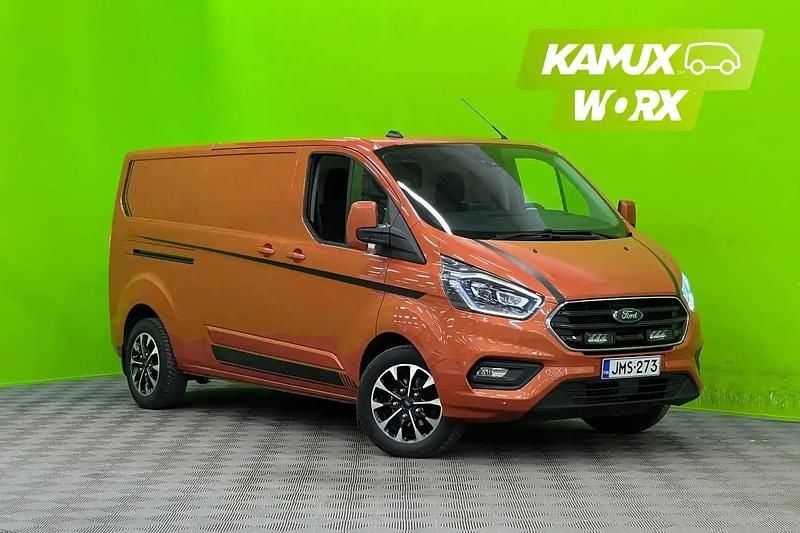 Oranssi Käytetty 2022 Ford Transit Custom Limited Van | 32 570 € (Hieman kallis) - Kuva 1/4