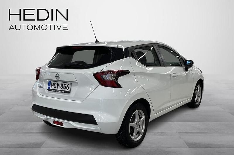 Käytetty Nissan Micra Acenta 92 HP (67 kW) 2022 Valkoinen Viistoperä