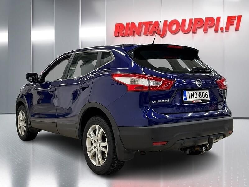 Käytetty Nissan Qashqai Acenta 116 HP (85 kW) 2017 Sininen Katumaasturi