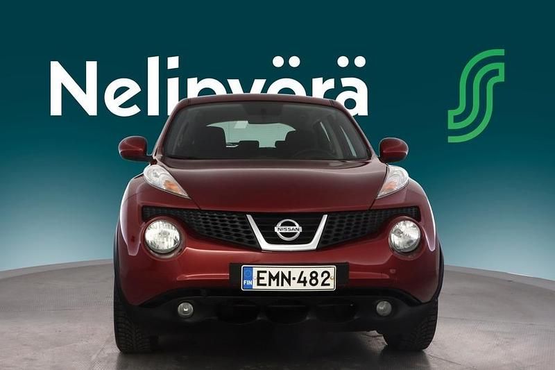 Käytetty Nissan Juke Acenta 117 HP (86 kW) 2014 Punainen Katumaasturi