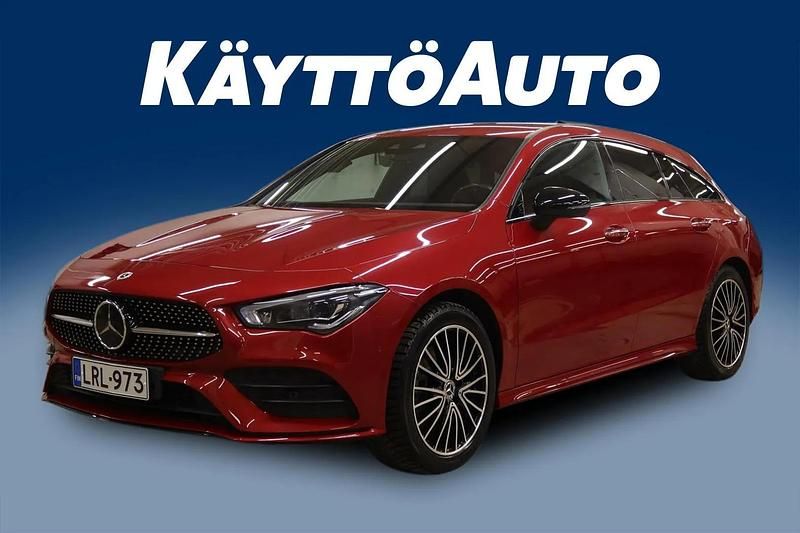 Käytetty Mercedes CLA250e Shooting Brake Business 160 HP (117 kW) 2022 Met. punainen Farmari