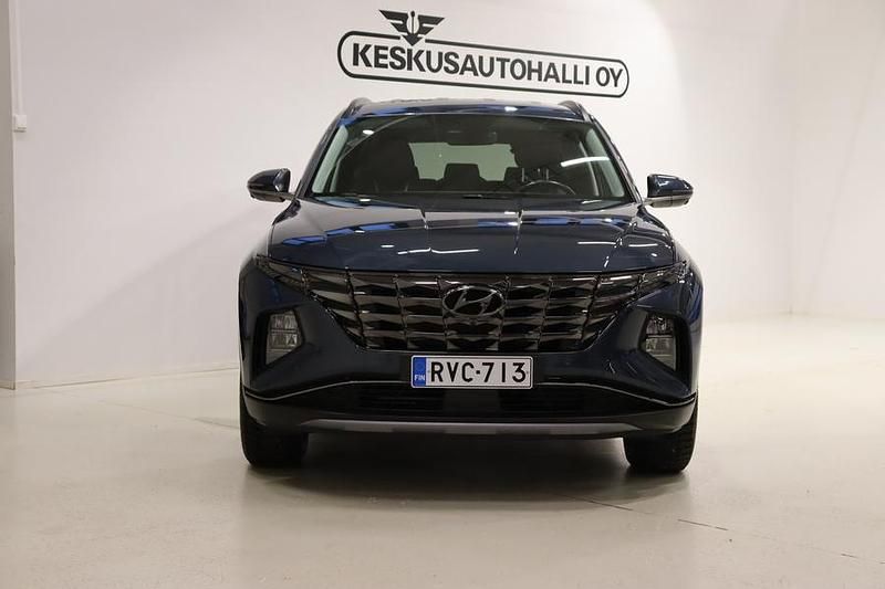 Käytetty Hyundai Tucson Premium 265 HP (194 kW) 2021 Sininen Katumaasturi