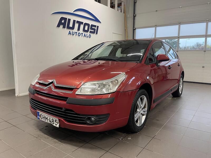 Punainen Käytetty 2007 Citroën C4 Viistoperä | 1 440 € - Kuva 1/4