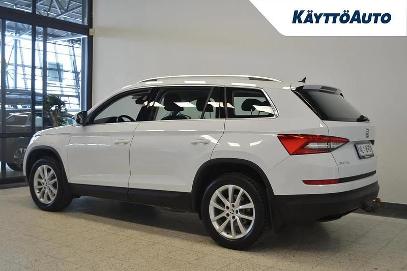 Käytetty Skoda Kodiaq Ambition 150 HP (110 kW) 2018 Valkoinen Katumaasturi