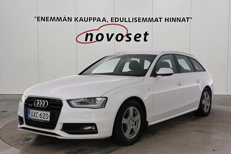 Käytetty Audi A4 S-Line 190 HP (139 kW) 2015 Valkoinen Farmari
