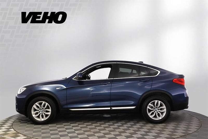 Käytetty BMW X4 Sport Line 190 HP (139 kW) 2016 Sininen Katumaasturi