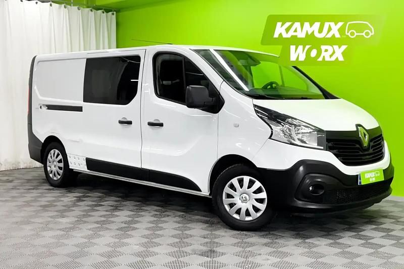 Glacier white Käytetty 2018 Renault Trafic Tila-auto | 9 890 € (Perustarjous) - Kuva 1/4