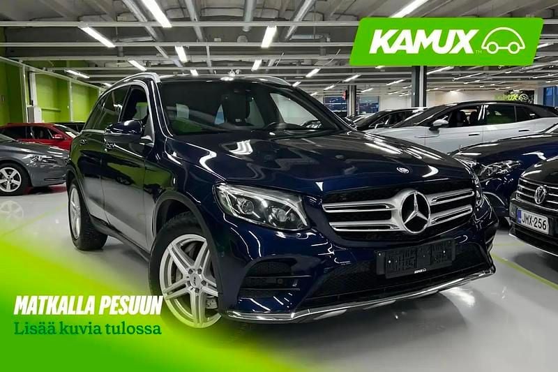 Sininen Käytetty 2016 Mercedes GLC220 AMG line Katumaasturi | 26 900 € (Hyvä tarjous) - Kuva 1/4