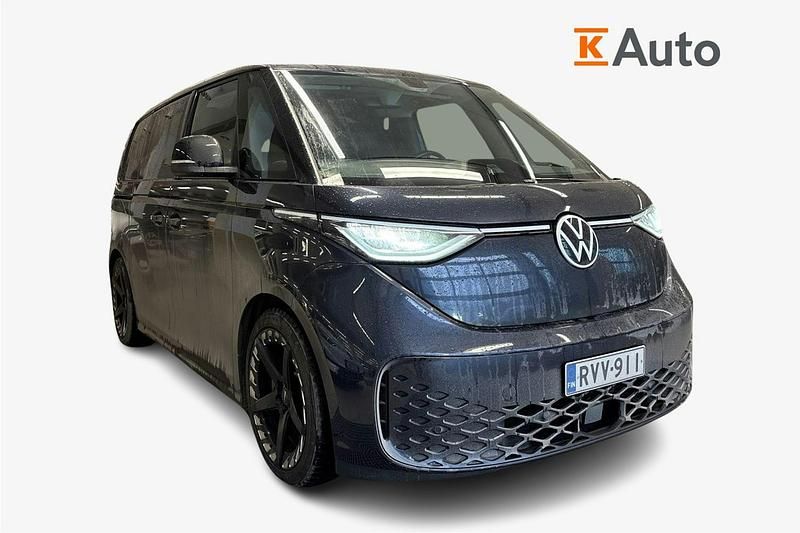 Käytetty VW ID. Buzz Pro 150 kW (204 HP) 2023 Sininen Tila-auto