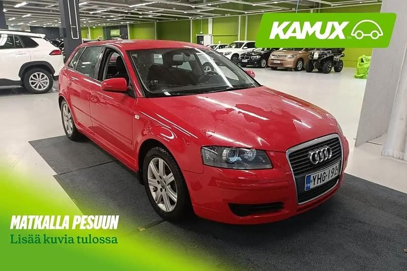 Punainen Käytetty 2008 Audi A3 Attraction Sedan | 3 890 € - Kuva 1/4