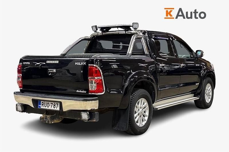 Käytetty Toyota HiLux 171 HP (125 kW) 2016 Met. musta Nouto