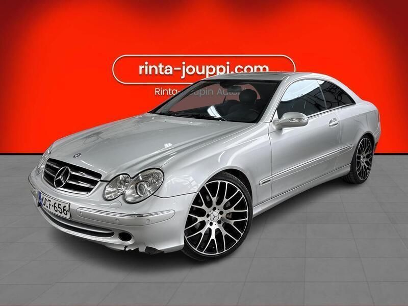 Harmaa Käytetty 2004 Mercedes CLK320 Avantgarde Coupe - kaksiovinen | 5 900 € - Kuva 1/4