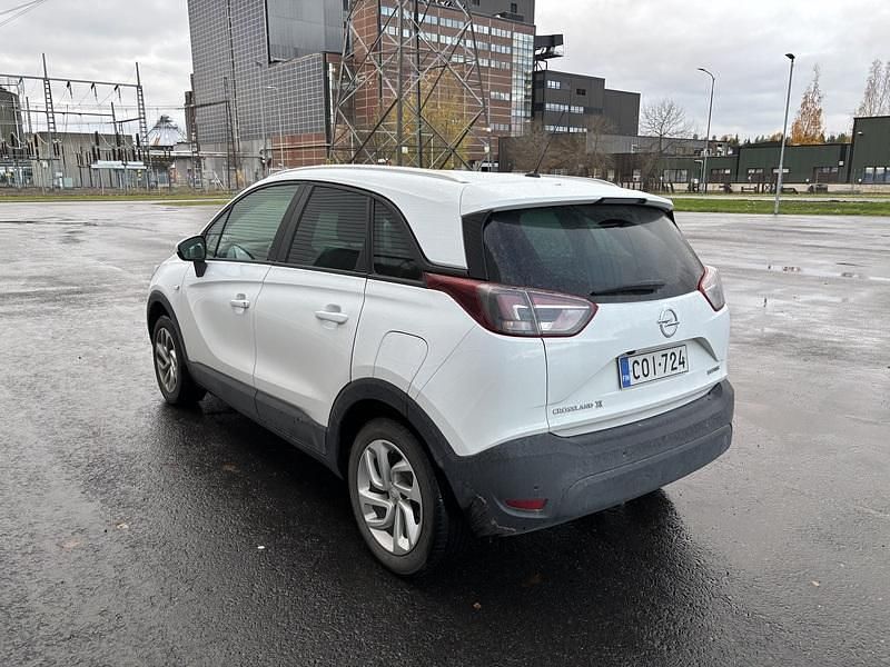 Käytetty Opel Crossland X Comfort 110 HP (80 kW) 2020 Valkoinen Katumaasturi