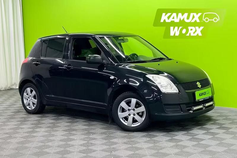 Musta Käytetty 2007 Suzuki Swift GL Sedan | 2 490 € - Kuva 1/4