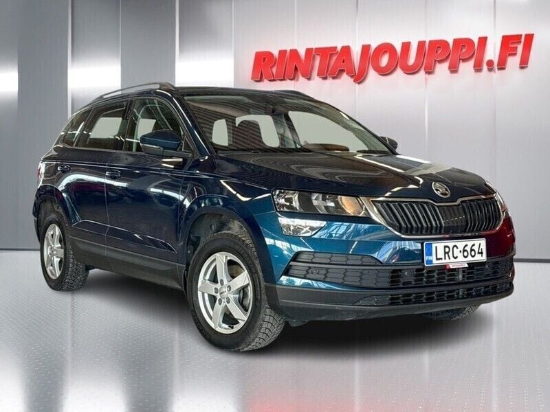Sininen Käytetty 2022 Skoda Karoq Clever Katumaasturi | 27 750 € (Perustarjous) - Kuva 1/3