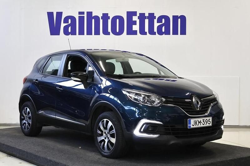Käytetty Renault Captur Zen 90 HP (66 kW) 2018 Sininen Katumaasturi