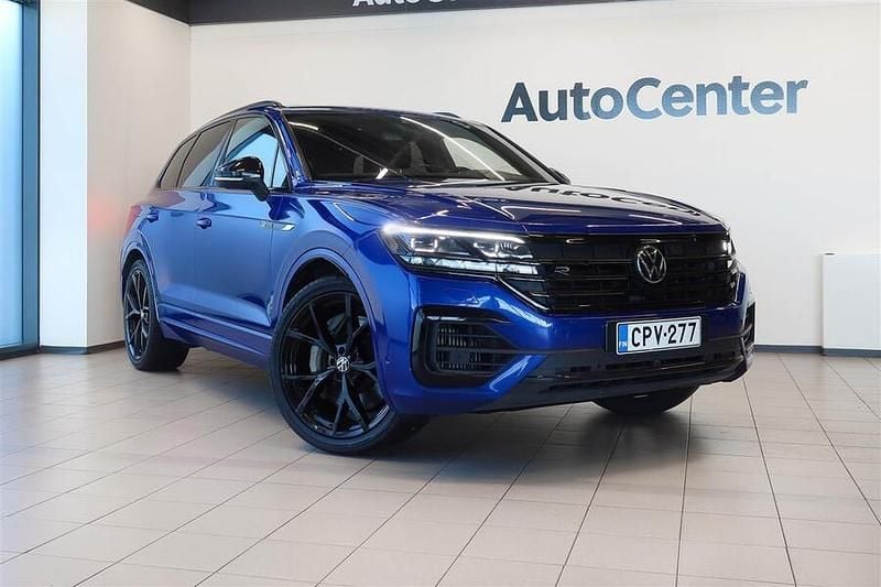 Sininen Käytetty 2021 VW Touareg R Katumaasturi | 49 800 € (Hyvä tarjous) - Kuva 1/4
