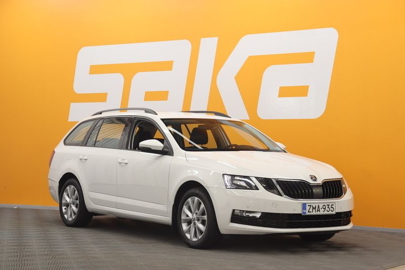 Valkoinen Käytetty 2018 Skoda Octavia G-TEC Ambition Farmari | 11 900 € (Supertarjous) - Kuva 1/3