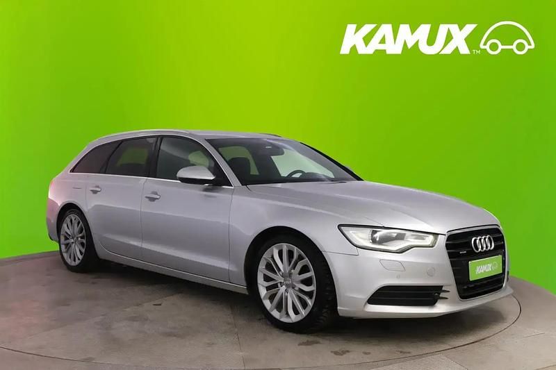 Hopea / harmaa Käytetty 2012 Audi A6 Farmari | 10 490 € (Perustarjous) - Kuva 1/4