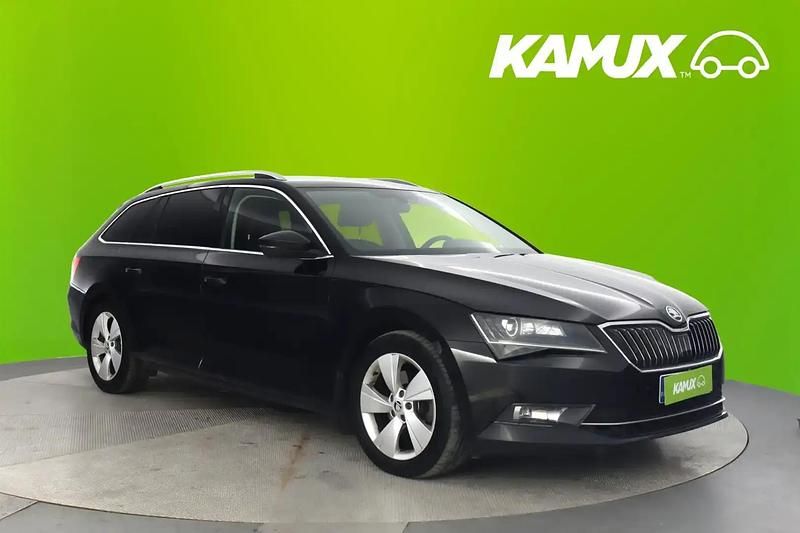 Musta Käytetty 2016 Skoda Superb Ambition Farmari | 13 480 € (Supertarjous) - Kuva 1/4