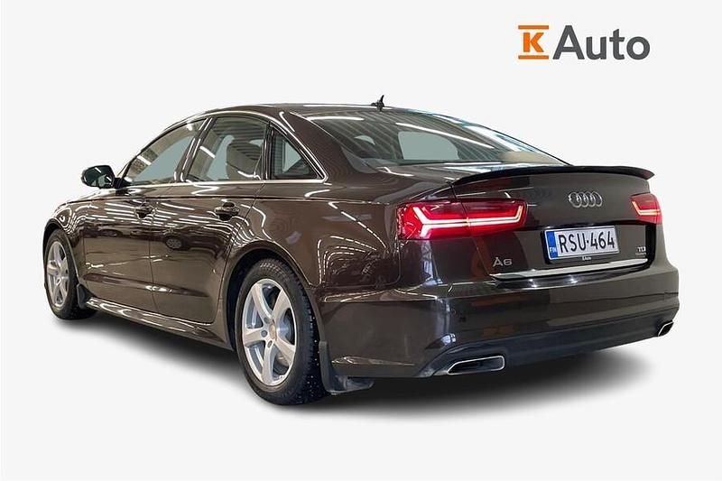 Käytetty Audi A6 Comfort 272 HP (200 kW) 2017 Ruskea (beige) Sedan