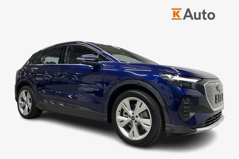 Käytetty Audi Q4 e-tron Advanced Plus 210 kW (286 HP) 2025 Sininen Katumaasturi