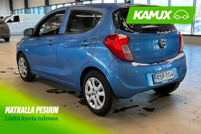 Käytetty Opel Karl Enjoy 75 HP (55 kW) 2017 Sininen Viistoperä