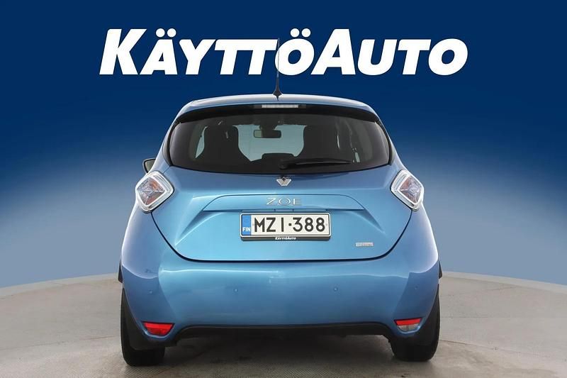 Käytetty Renault Zoe Intens 80 kW (109 HP) 2019 Sininen Viistoperä