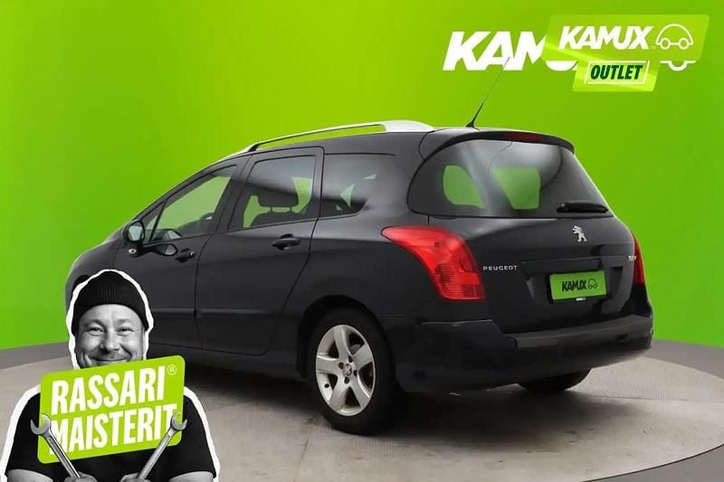 Käytetty Peugeot 308 SW Family 120 HP (88 kW) 2013 Hopea / harmaa Farmari