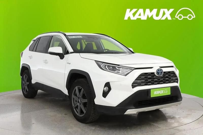 Käytetty Toyota RAV4 Hybrid Executive 222 HP (163 kW) 2020 Valkoinen Katumaasturi