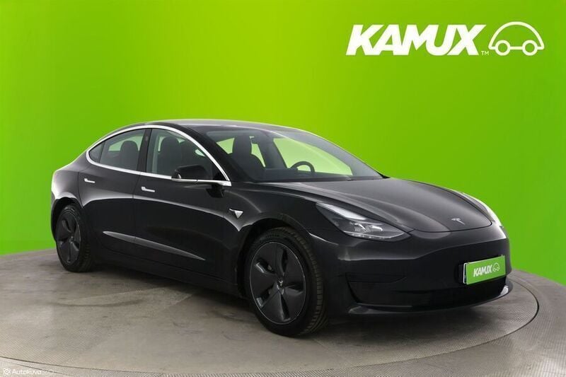 Musta Käytetty 2020 Tesla Model 3 Standard Range Sedan | 18 390 € (Perustarjous) - Kuva 1/3