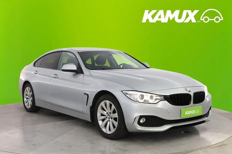 Hopea / harmaa Käytetty 2016 BMW 420 Coupe - kaksiovinen | 12 690 € (Supertarjous) - Kuva 1/4