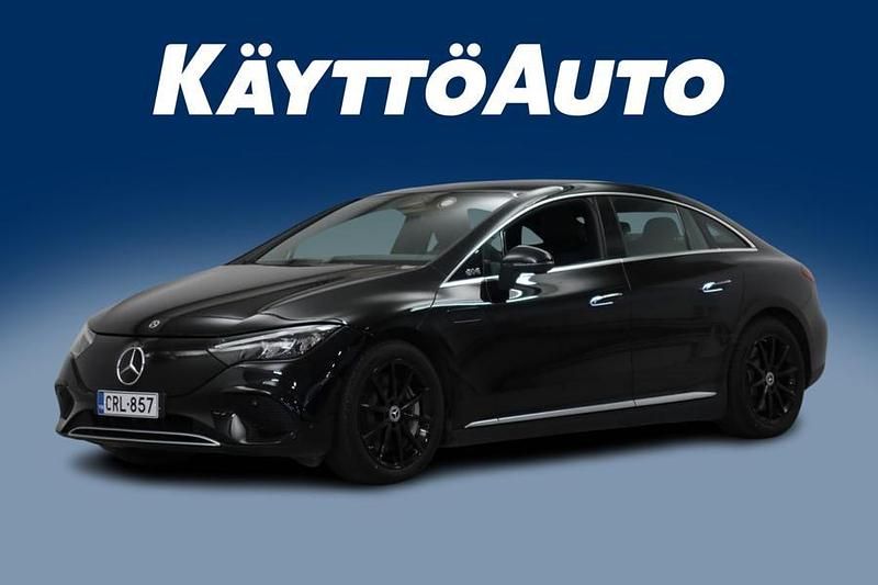 Met. musta Käytetty 2023 Mercedes EQE350 Sedan | 49 890 € (Hyvä tarjous) - Kuva 1/4