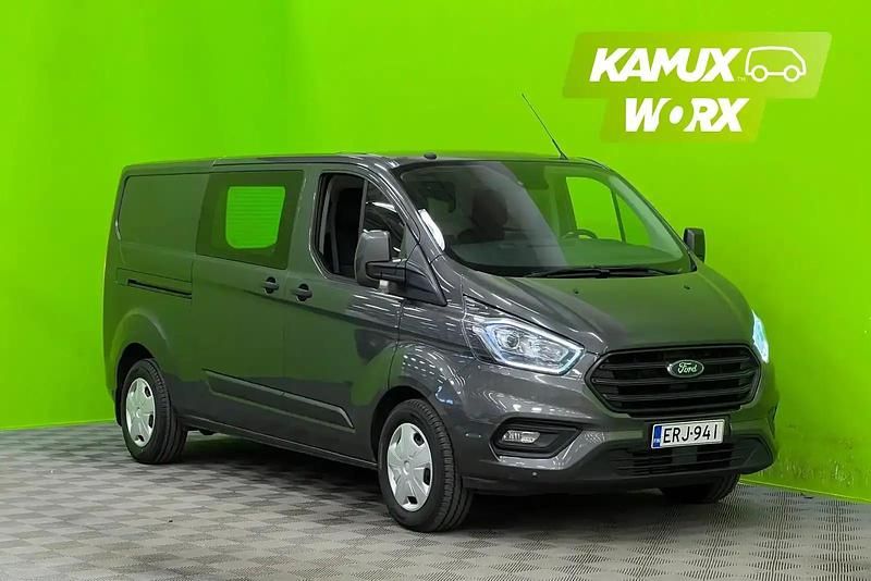 Hopea / harmaa Käytetty 2019 Ford Transit Custom Van | 19 490 € (Hyvä tarjous) - Kuva 1/4