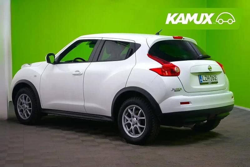 Käytetty Nissan Juke Tekna 117 HP (86 kW) 2011 Valkoinen Katumaasturi