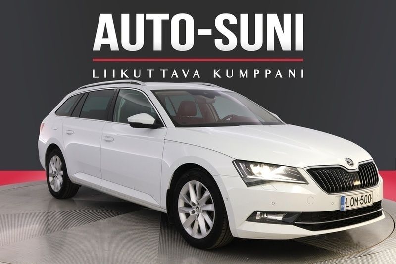 Valkoinen Käytetty 2018 Skoda Superb Business Line Farmari | 18 500 € (Perustarjous) - Kuva 1/3