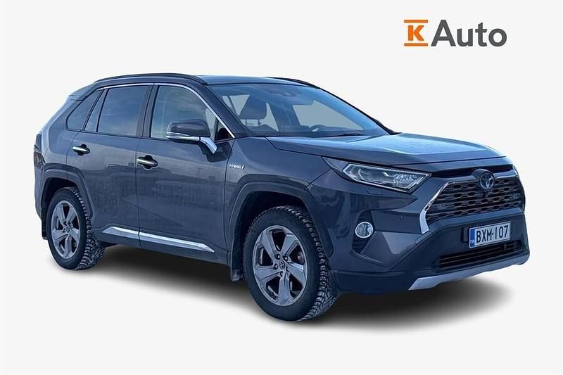Käytetty Toyota RAV4 Hybrid Premium 222 HP (163 kW) 2019 Harmaa Katumaasturi